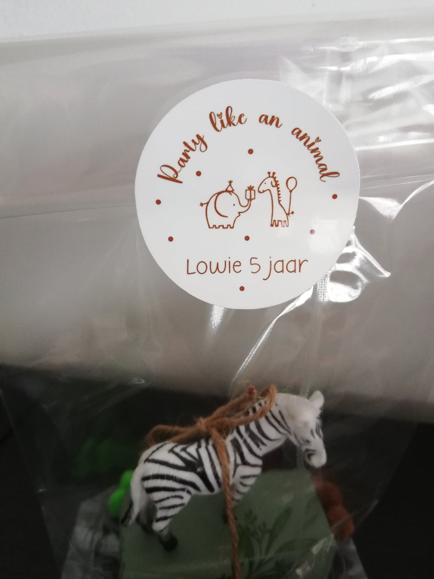 Traktatie wilde dieren