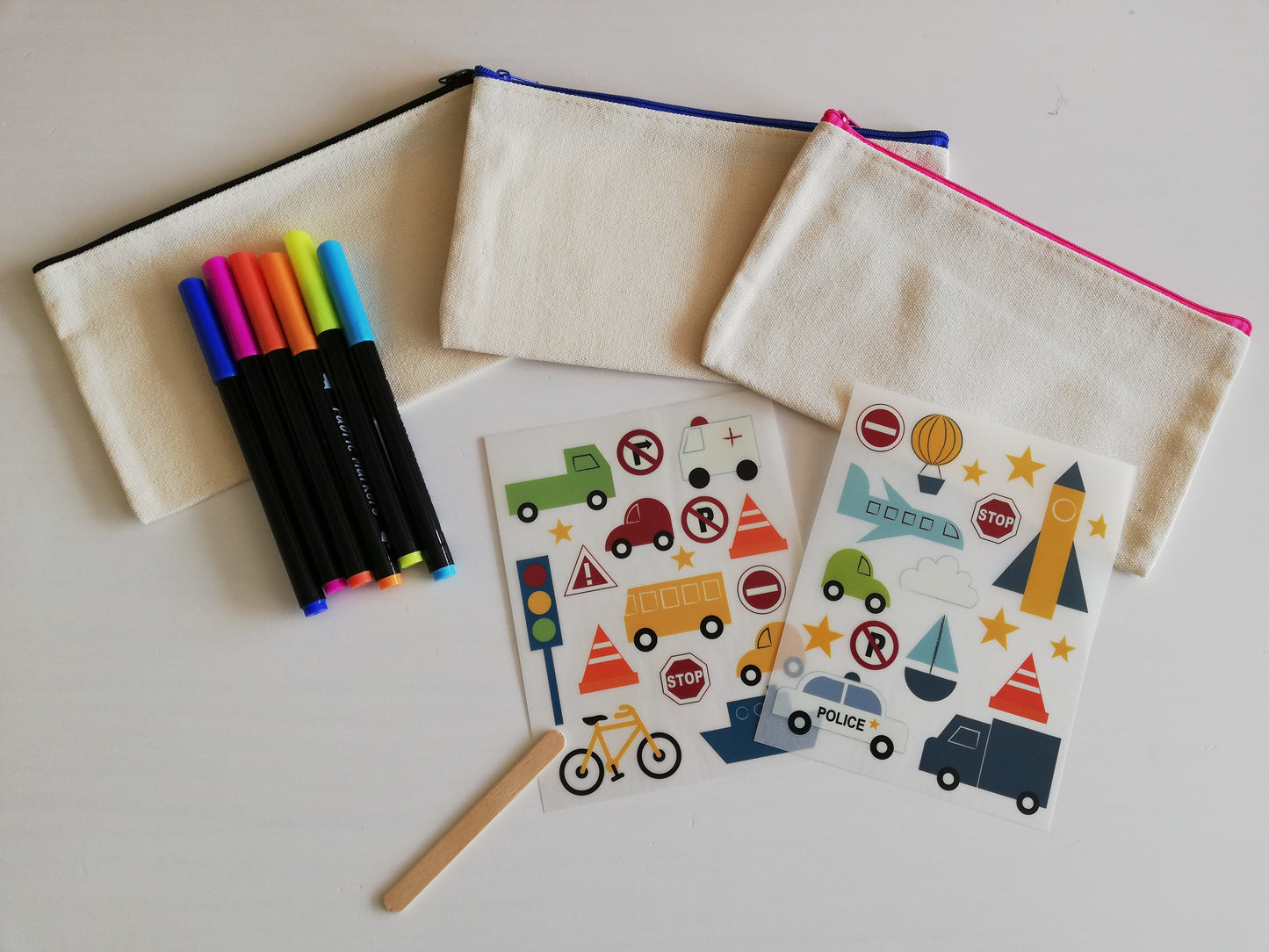 Knutselactiviteit etui personaliseren