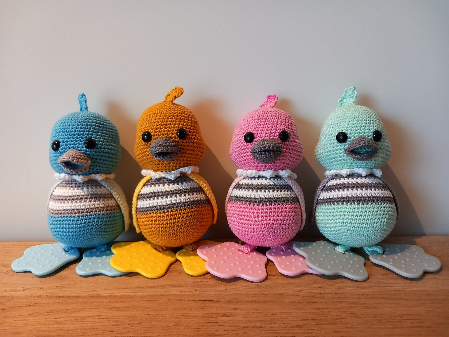 Vogeltjes met bijtring